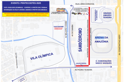 Prefeitura de Manaus vai monitorar trânsito durante Pentecostes 2025