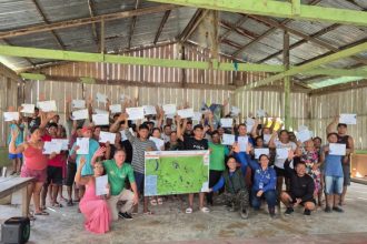 Em Maraã, Idam apoia a pesca manejada do pirarucu com curso e assistência técnica