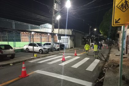 Prefeitura de Manaus amplia sinalização em vias estratégicas da capital