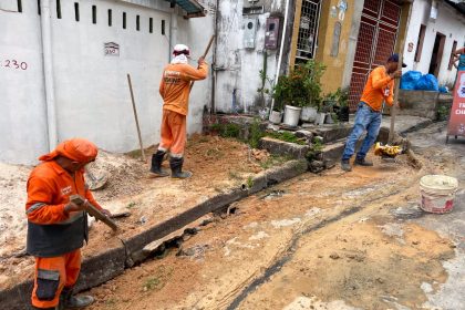 Prefeitura de Manaus executa obra emergencial e recupera rede de drenagem no bairro Compensa 2