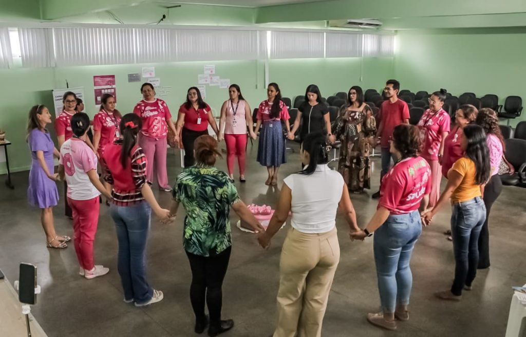 SES-AM promove ação sobre saúde mental e prevenção ao câncer de mama na Vila Olímpica
