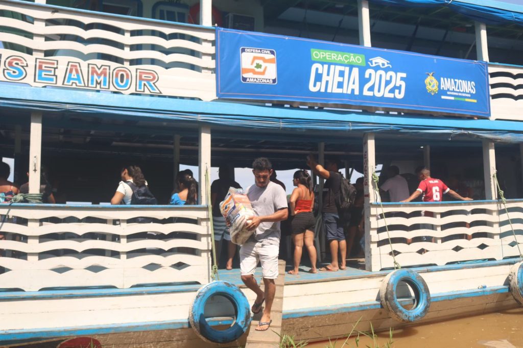 Governo do Amazonas divulga boletim sobre a cheia no estado, nesta sexta-feira (10/10)