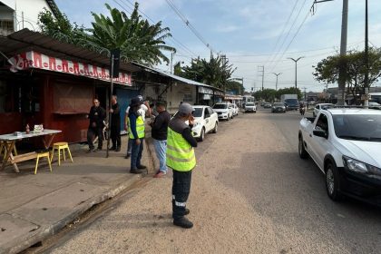 Prefeitura intensifica fiscalização e orientação no entorno da ponte Rio Negro contra transporte irregular