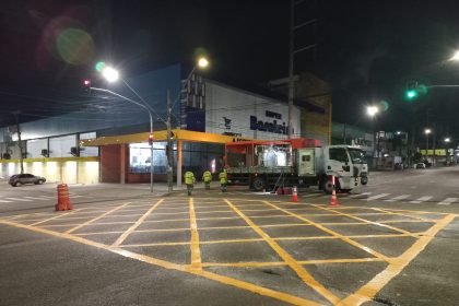 Prefeitura de Manaus segue com cronograma de sinalização viária com foco na segurança e fluidez