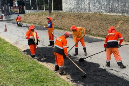 ‘Plano de Verão’ da Prefeitura de Manaus leva revitalização asfáltica as ruas do bairro Tarumã