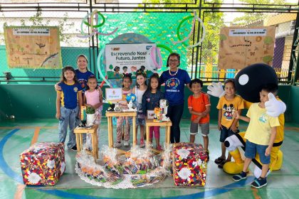 Prefeitura de Manaus e BIC Amazônia realizam ação educativa sobre preservação ambiental para alunos da rede municipal