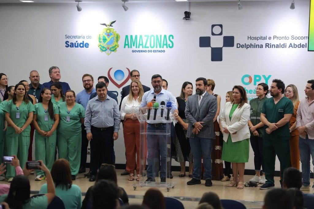 Governador Wilson Lima apresenta balanço e destaca primeiro transplante de fígado realizado no Hospital Delphina Aziz
