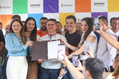 Prefeito David Almeida assina ordem de serviço e inicia contagem regressiva para solução do maior gargalo viário da zona Oeste com o novo complexo viário ‘Passarão’