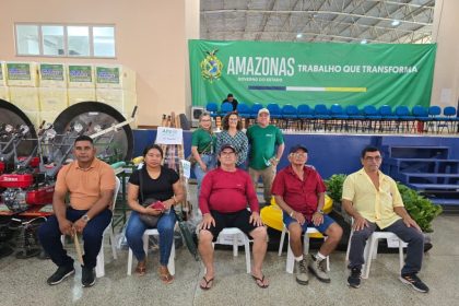 ADS realiza entrega de equipamentos e insumos agrícolas em Nova Olinda do Norte