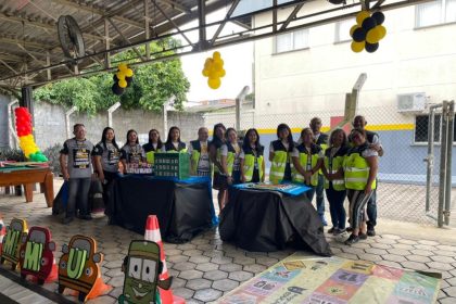 IMMU realiza ação de educação de trânsito na Sipat da Dafra para motociclistas em Manaus