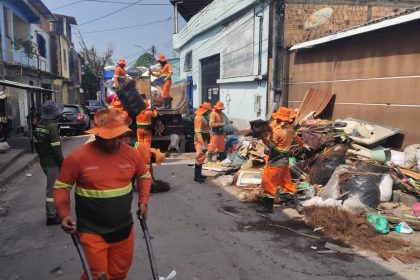 Prefeitura de Manaus elimina 561 pontos de descarte irregular de lixo em outubro e reforça apelo por consciência ambiental