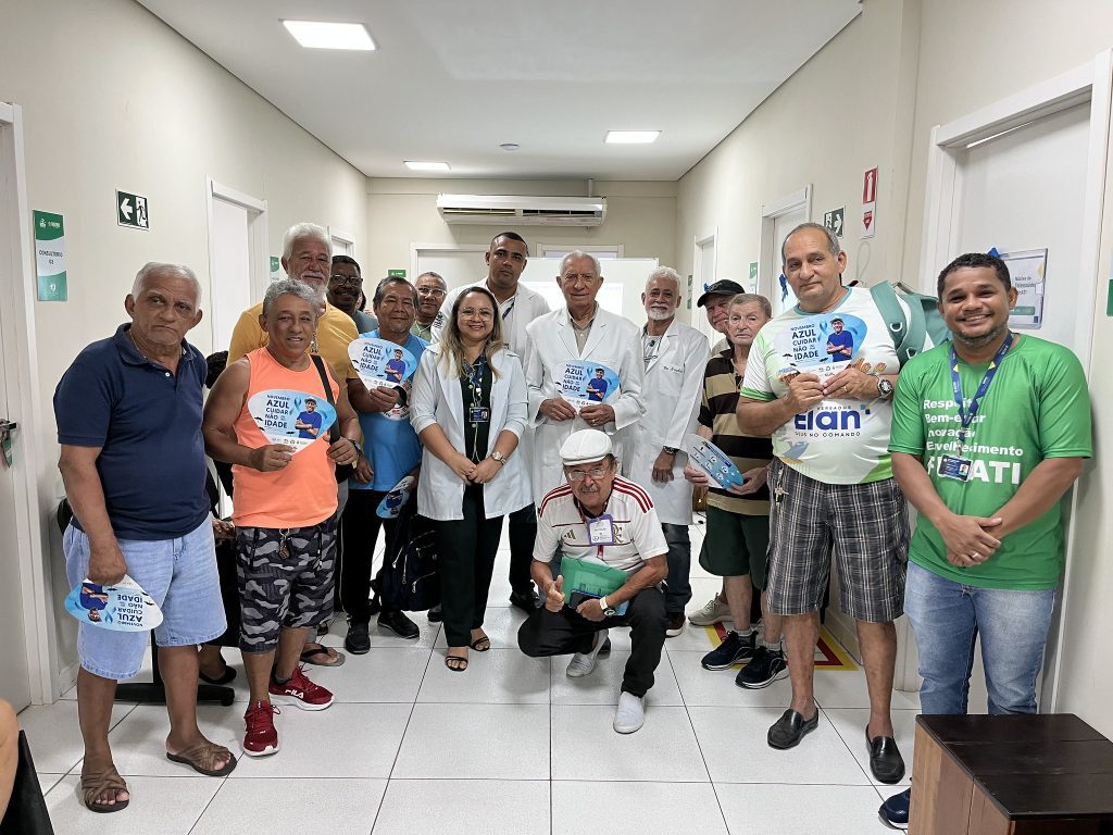 Novembro Azul: FUnATI reforça a importância dos cuidados com a saúde do homem idoso