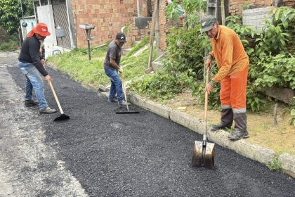Prefeitura de Manaus recupera nova rua na comunidade Santa Inês com o ‘Plano de Verão’ 