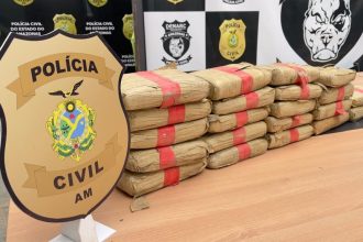 Polícia Civil do Amazonas apreende cerca de 300 kg de drogas avaliados em R$ 5,5 milhões, em Manaus