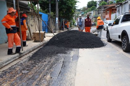 ‘Plano de Verão’ da prefeitura contempla nova rua do bairro São José Operário e devolve trafegabilidade segura à via