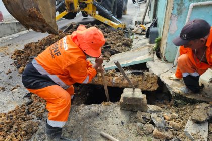 Prefeitura de Manaus recupera rede de drenagem no bairro Compensa