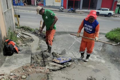 Prefeitura de Manaus revitaliza drenagem na rua Tana Holanda para melhorar escoamento e mobilidade na região