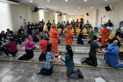 Formação de brigada de emergência treina 94 servidores da Semsa em Manaus nos dias 18 e 19/11