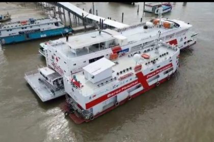 COP30: Governo do Amazonas apresenta Barco Hospital São João XXIII e firma parceria com o Ministério da Saúde