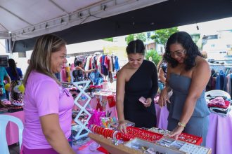Bazar das Mulheres Empreendedoras do Prosamin+ ajuda a impulsionar a renda de beneficiárias do programa