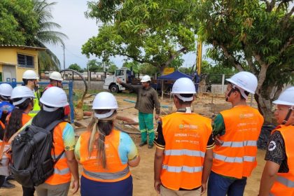 Prosai Parintins recebe visita técnica de estudantes da UEA para acompanhar obras e ações socioambientais