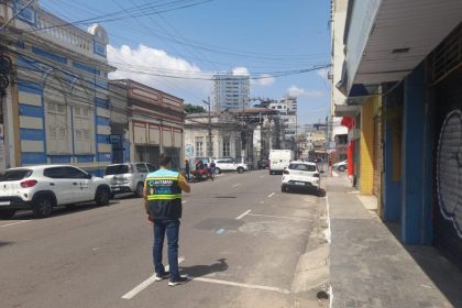 Ageman notifica concessionária por irregularidades na Zona Azul em vias do centro de Manaus