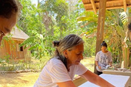Vivência Arte na Mata fortalece cadeias da economia criativa na Flona do Purus em atividades de campo