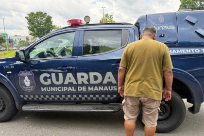 Guarda Municipal de Manaus prende foragido da Justiça nesta quarta-feira, 26/11, com mandado de Minas Gerais