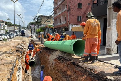 Manaus encerra 2025 com mais de 50 mil metros de drenagem implantados e recuperados pela prefeitura