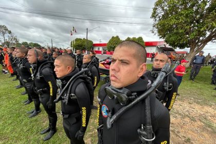 Em um ano, Corpo de Bombeiros do Amazonas ampliou em 169% o número de mergulhadores da corporação