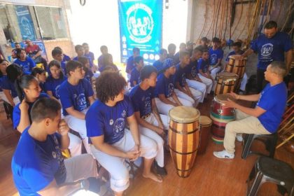 Escola de Capoeira Luta de Libertação promove encerramento de ciclo formativo no Centro Cultural Povos da Amazônia