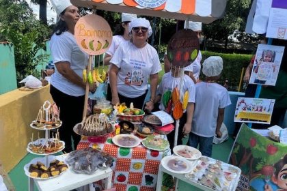 Prefeitura de Manaus promove hábitos saudáveis em feira gastronômica no Parque da Criança
