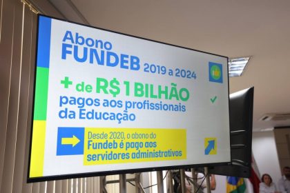 Governador Wilson Lima anuncia pagamento do Fundeb para 32 mil servidores da rede estadual de Educação