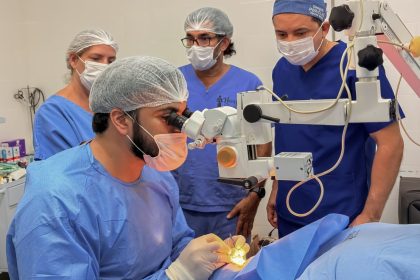 Mutirão de cirurgias de catarata avança em Parintins
