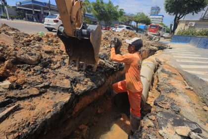 Prefeitura de Manaus moderniza drenagem profunda no bairro Adrianópolis e reforça ações contra alagamentos