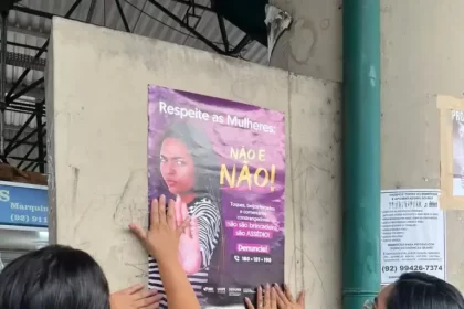 Dia M: Sejusc promove ação no combate e prevenção da importunação sexual em transportes públicos