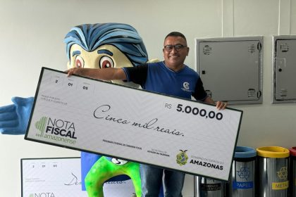 ‘Sempre tive esperança de ganhar’, diz contemplado na Nota Fiscal Amazonense