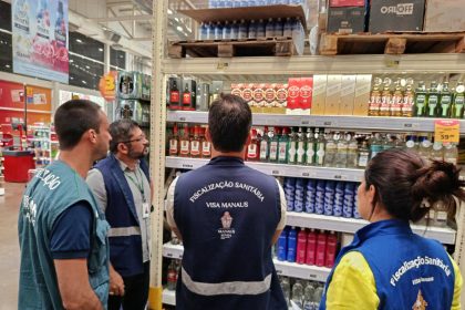 Operação ‘Zero Metanol’ da prefeitura chega a 28 estabelecimentos fiscalizados em Manaus