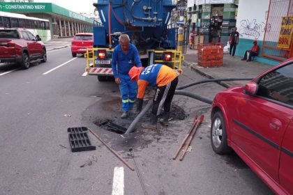 Prefeitura de Manaus intensifica frentes de obras e reforça infraestrutura no centro histórico