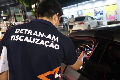 Detran-AM registra 230 infrações durante o feriado de Natal
