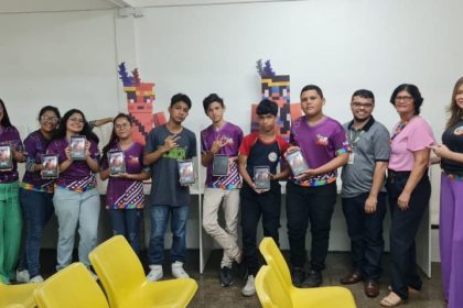 Professora e estudantes apoiados pelo Governo do Amazonas criam aplicativo com jogo educativo