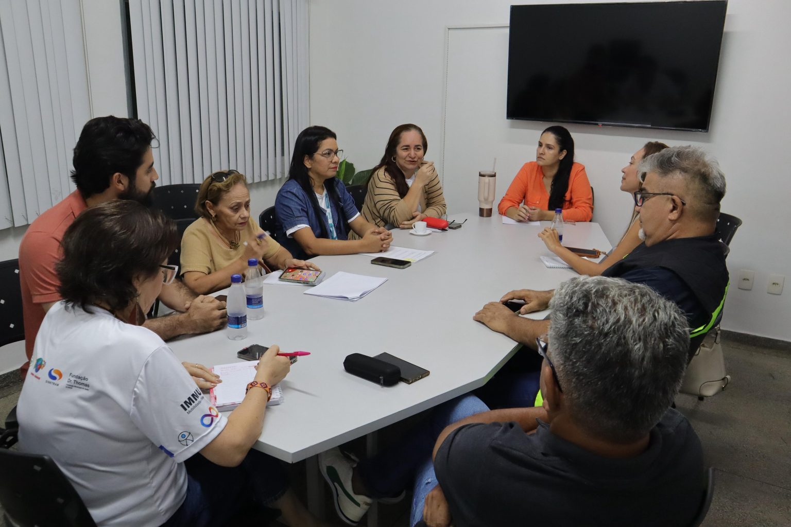 Prefeitura de Manaus realiza alinhamento para aula inaugural do programa ‘Escola de Transporte Inclusivo’