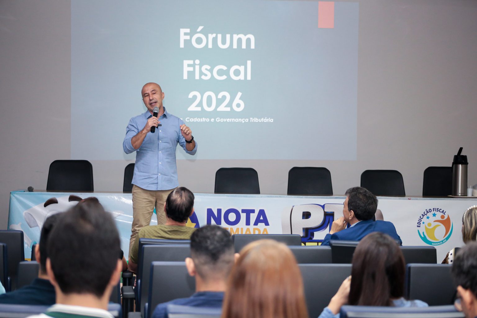 Prefeitura de Manaus realiza Fórum Fiscal para fortalecer fiscalização tributária municipal e preparar servidores da Semef para a Reforma Tributária