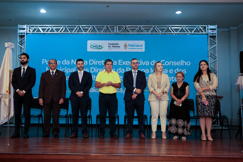 Prefeitura de Manaus empossa nova diretoria do Conselho Municipal dos Direitos da Pessoa Idosa para o biênio 2026-2027