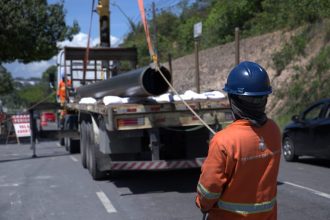 Obras do Gasoduto Norte-Leste são retomadas nesta segunda-feira