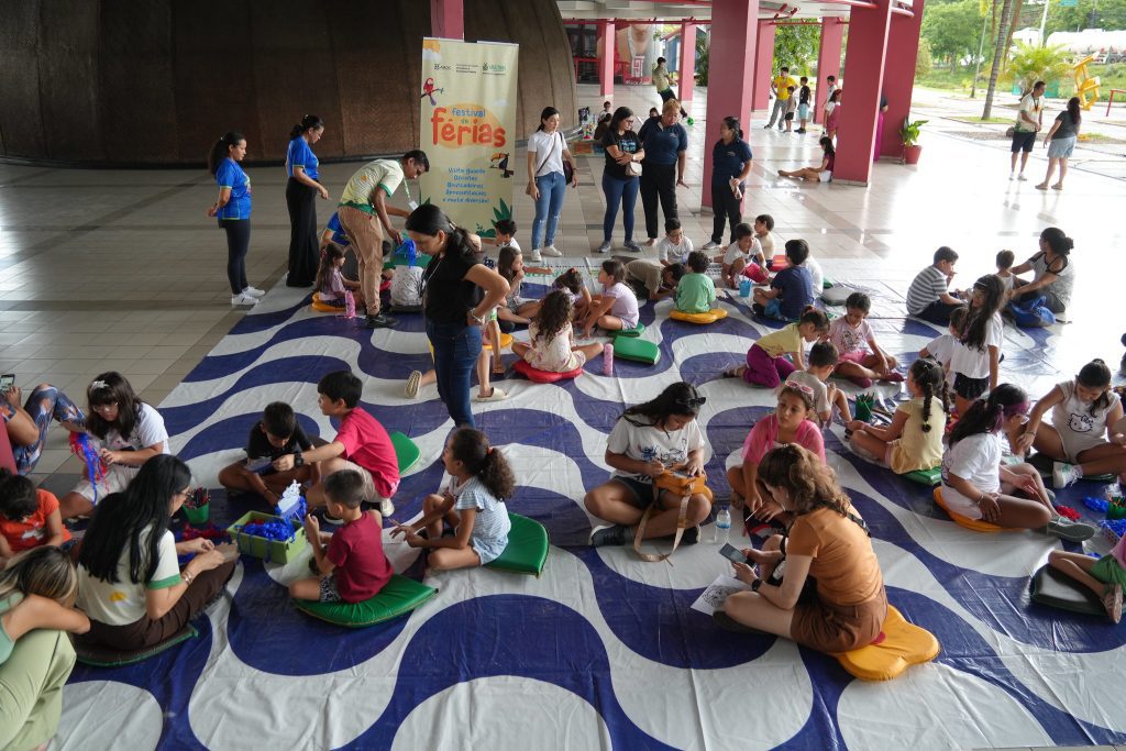 Festival de Férias promove atividades educativas e lúdicas no Centro Cultural dos Povos da Amazônia