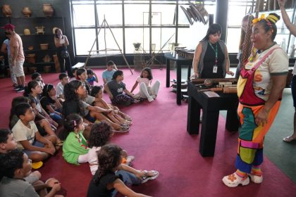 Festival de Férias promove caça ao tesouro educativa no Centro Cultural Povos da Amazônia