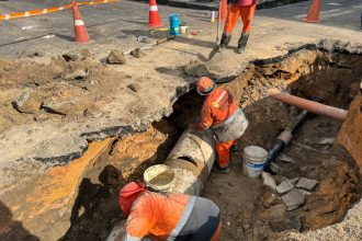 Prefeitura de Manaus recupera rede de drenagem profunda e transforma infraestrutura no bairro Japiim