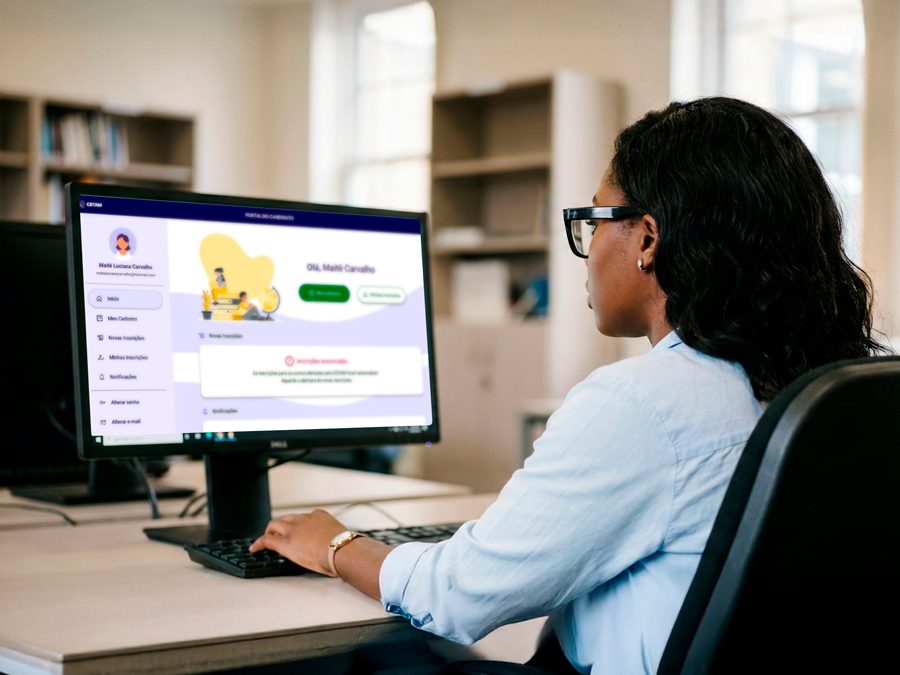 Curso de informática básica lidera procura na primeira oferta do Cetam em 2026