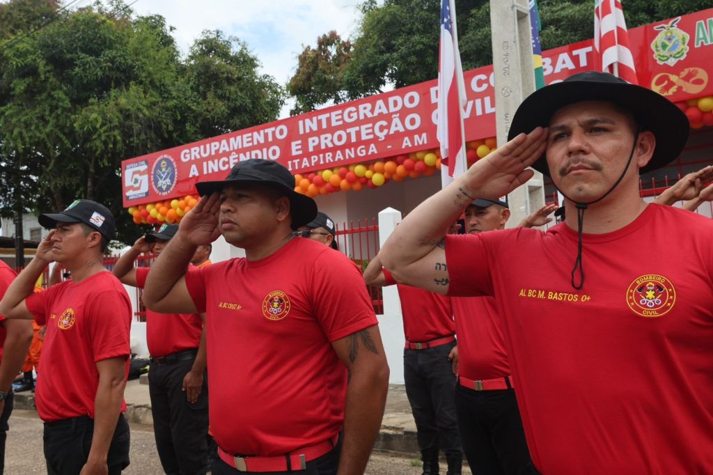 Em 2025, o Amazonas saiu de 11 para 22 municípios com bases permanentes do Corpo de Bombeiros